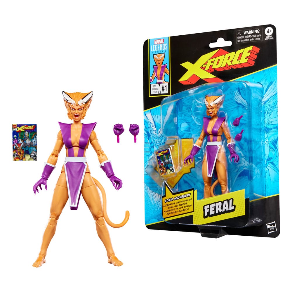 X-Force Marvel Legends figurine Feral 15 cm