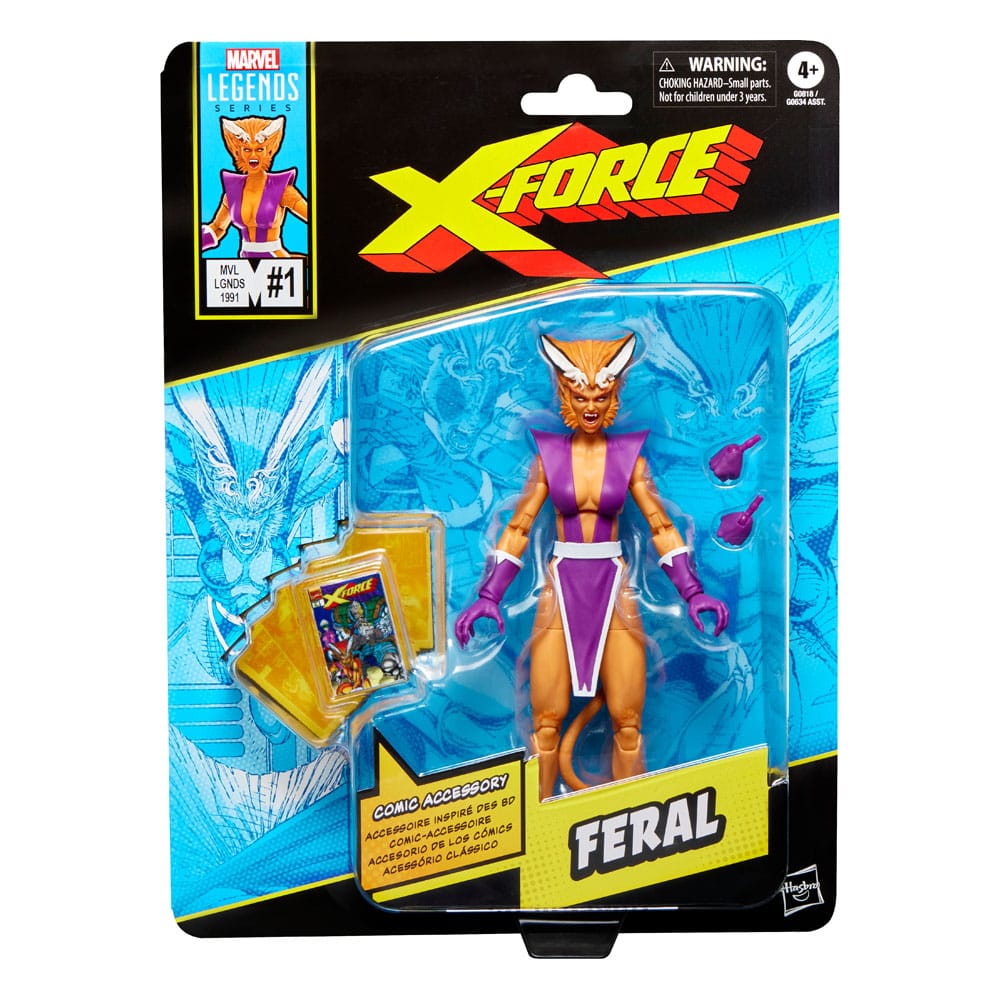 X-Force Marvel Legends figurine Feral 15 cm