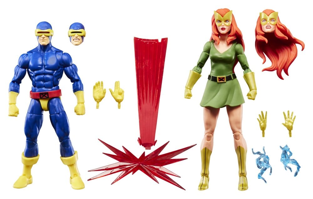 Marvel Legends pack 2 figurines Cyclops & Jean Grey 15 cm