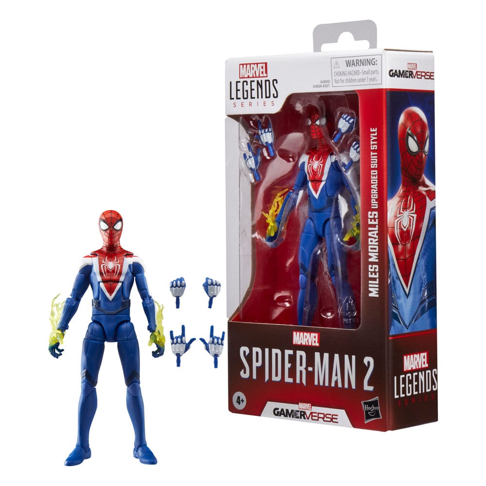 Spider-Man 2 Marvel Legends Gamerverse figurine Miles Morales (Upgraded Suit Style) 15 cm