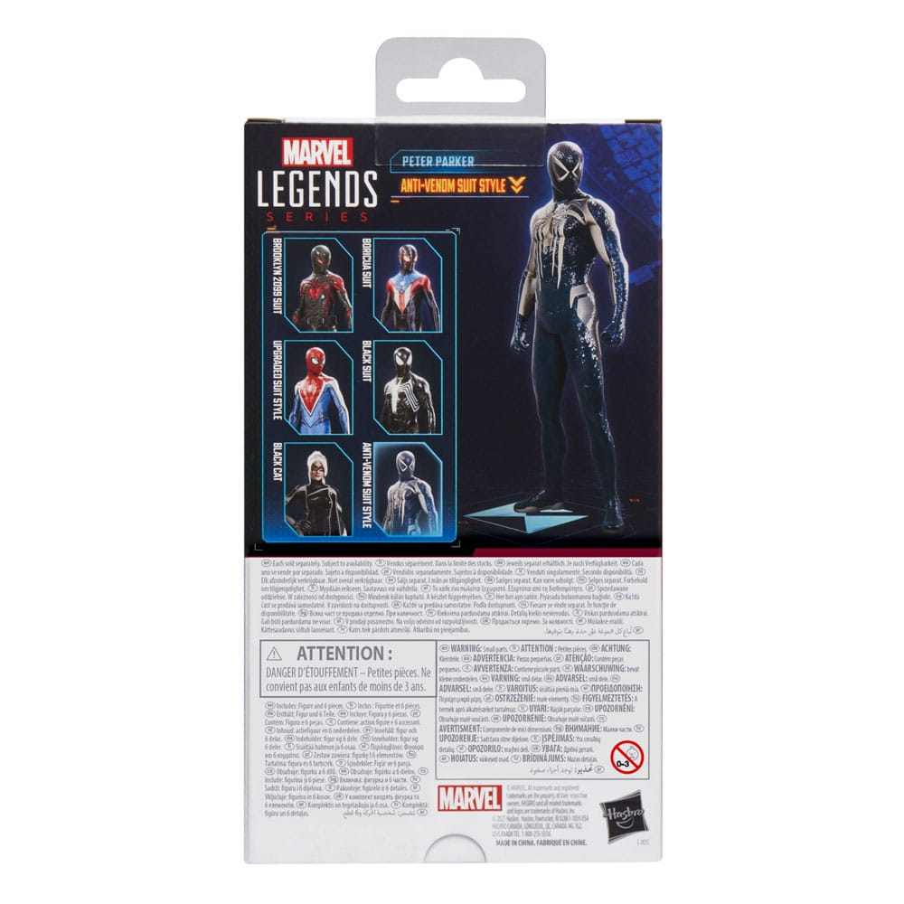Spider-Man 2 Marvel Legends Gamerverse figurine Peter Parker (Anti-Venom Suit Style) 15 cm