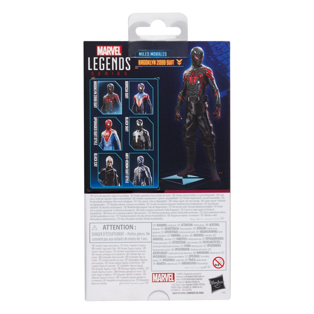 Spider-Man 2 Marvel Legends Gamerverse figurine Miles Morales (Brooklyn 2099 Suit) 15 cm