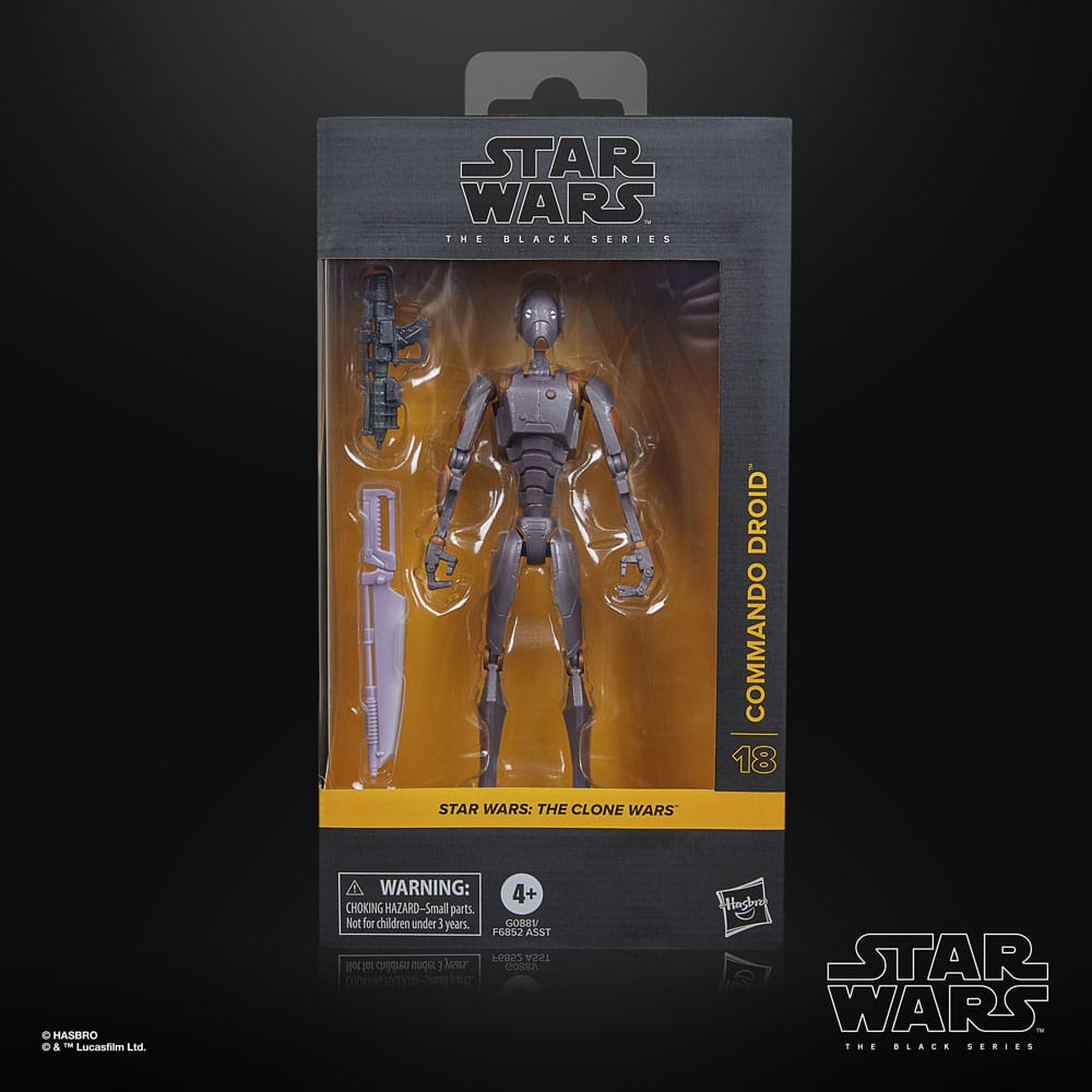Star Wars: The Clone Wars Black Series figurine Commando Droid 15 cm