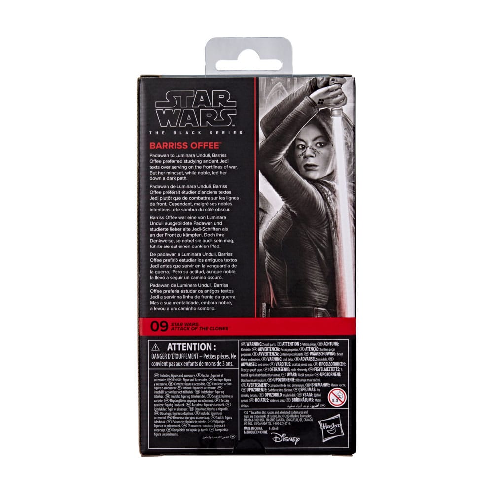 Star Wars Episode II Black Series figurine Barriss Offee 15 cm