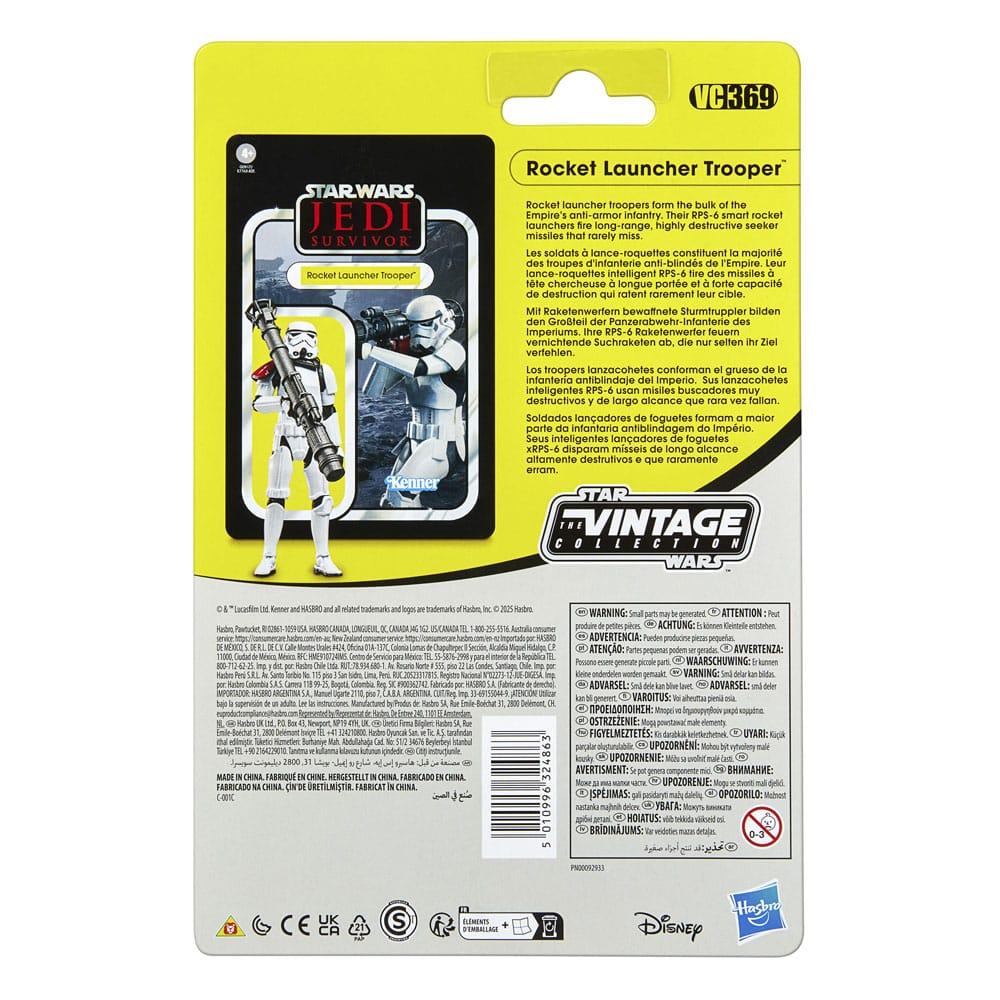 Star Wars Jedi: Survivor Vintage Collection figurine Rocket Launcher Trooper 10 cm