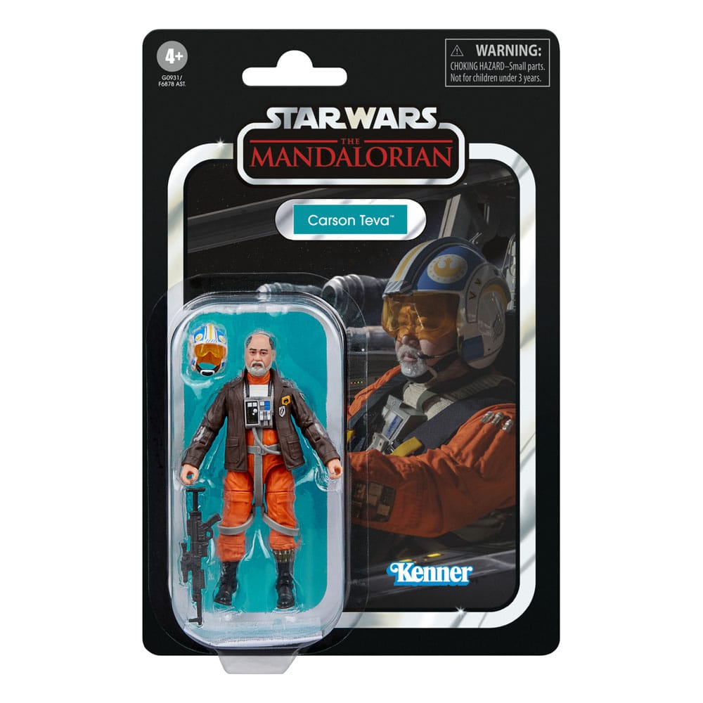 Star Wars: The Mandalorian Vintage Collection figurine Carson Teva 10 cm