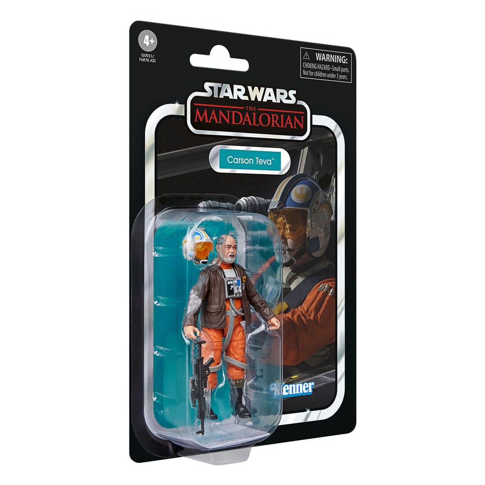 Star Wars: The Mandalorian Vintage Collection figurine Carson Teva 10 cm