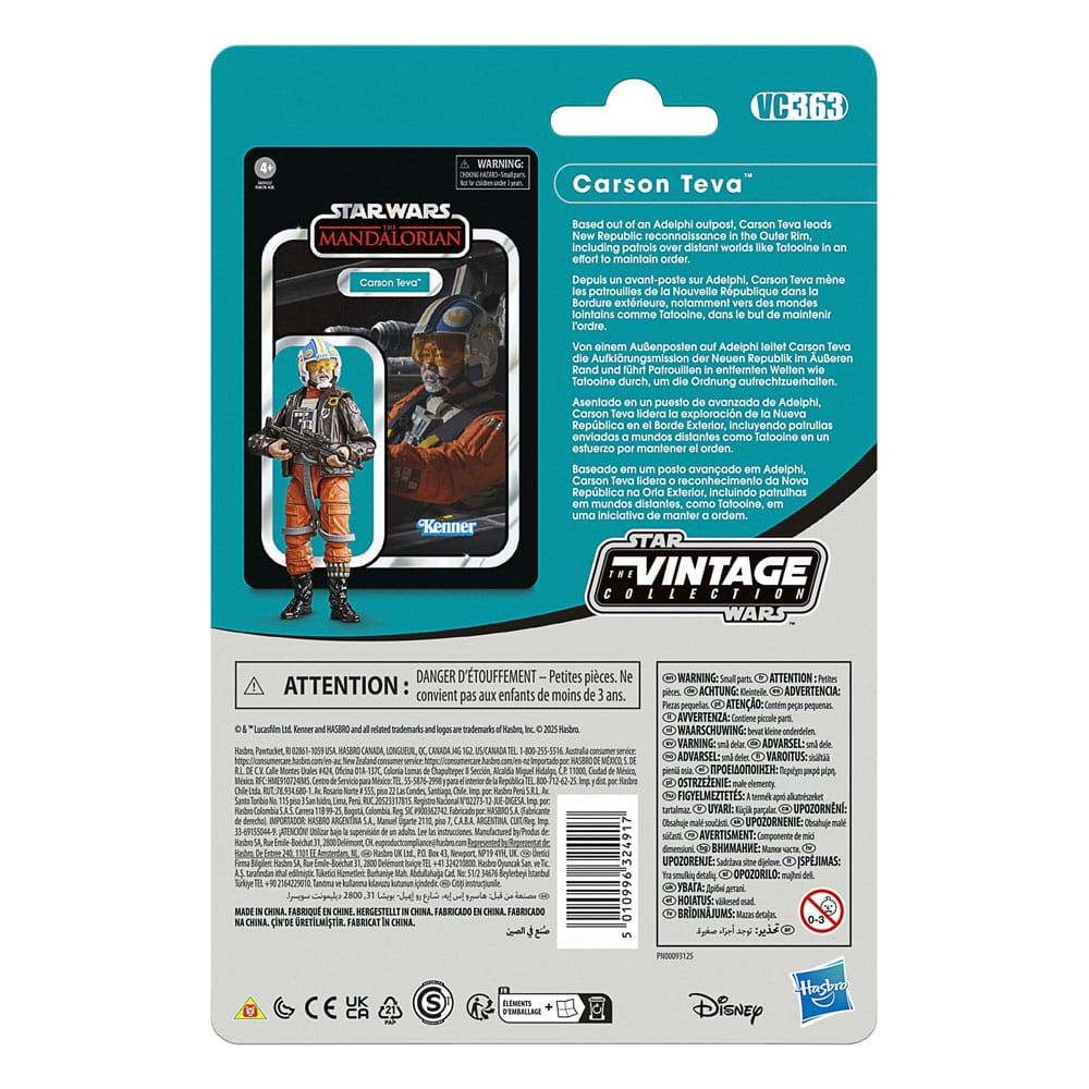 Star Wars: The Mandalorian Vintage Collection figurine Carson Teva 10 cm