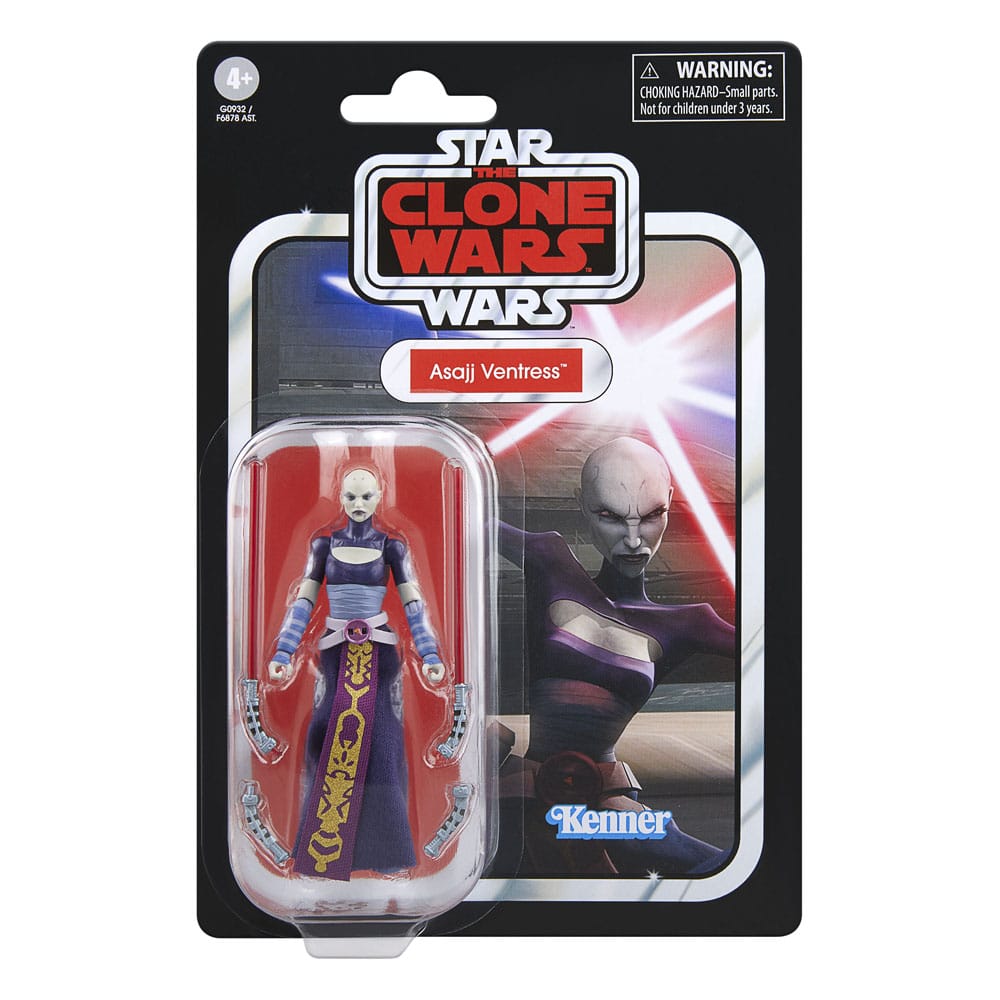 Star Wars: The Clone Wars Vintage Collection figurine Asajj Ventress 10 cm
