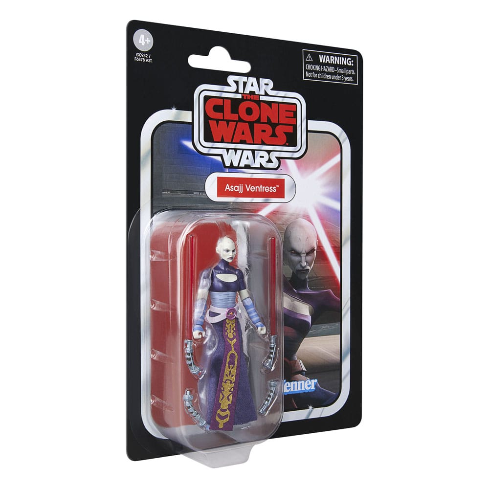 Star Wars: The Clone Wars Vintage Collection figurine Asajj Ventress 10 cm