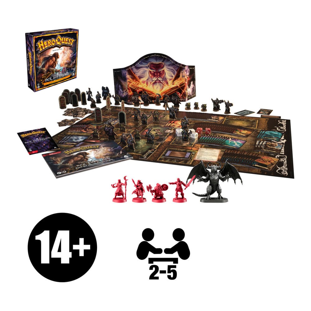 HeroQuest jeu de plateau Der Aufbruch *ALLEMAND*