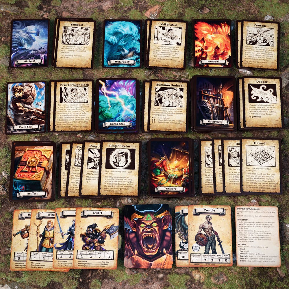 HeroQuest jeu de plateau First Light *ANGLAIS*