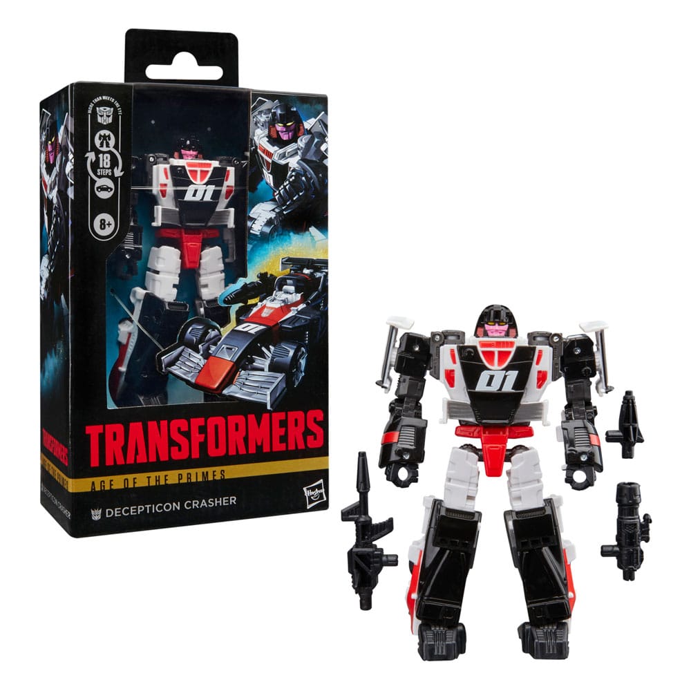 Transformers Age of the Primes Deluxe Class figurine Decepticon Crasher 14 cm