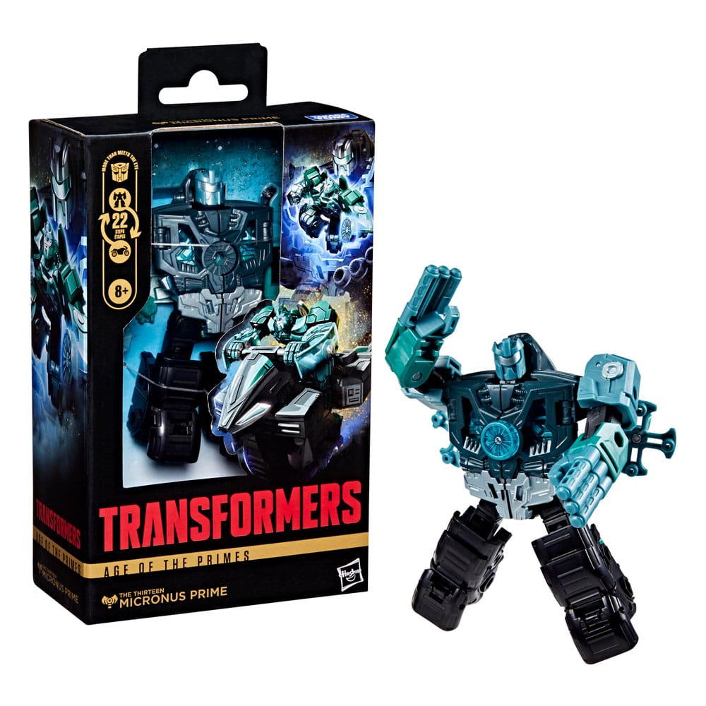 Transformers Age of the Primes Deluxe Class figurine The Thirteen: Micronus Prime 14 cm