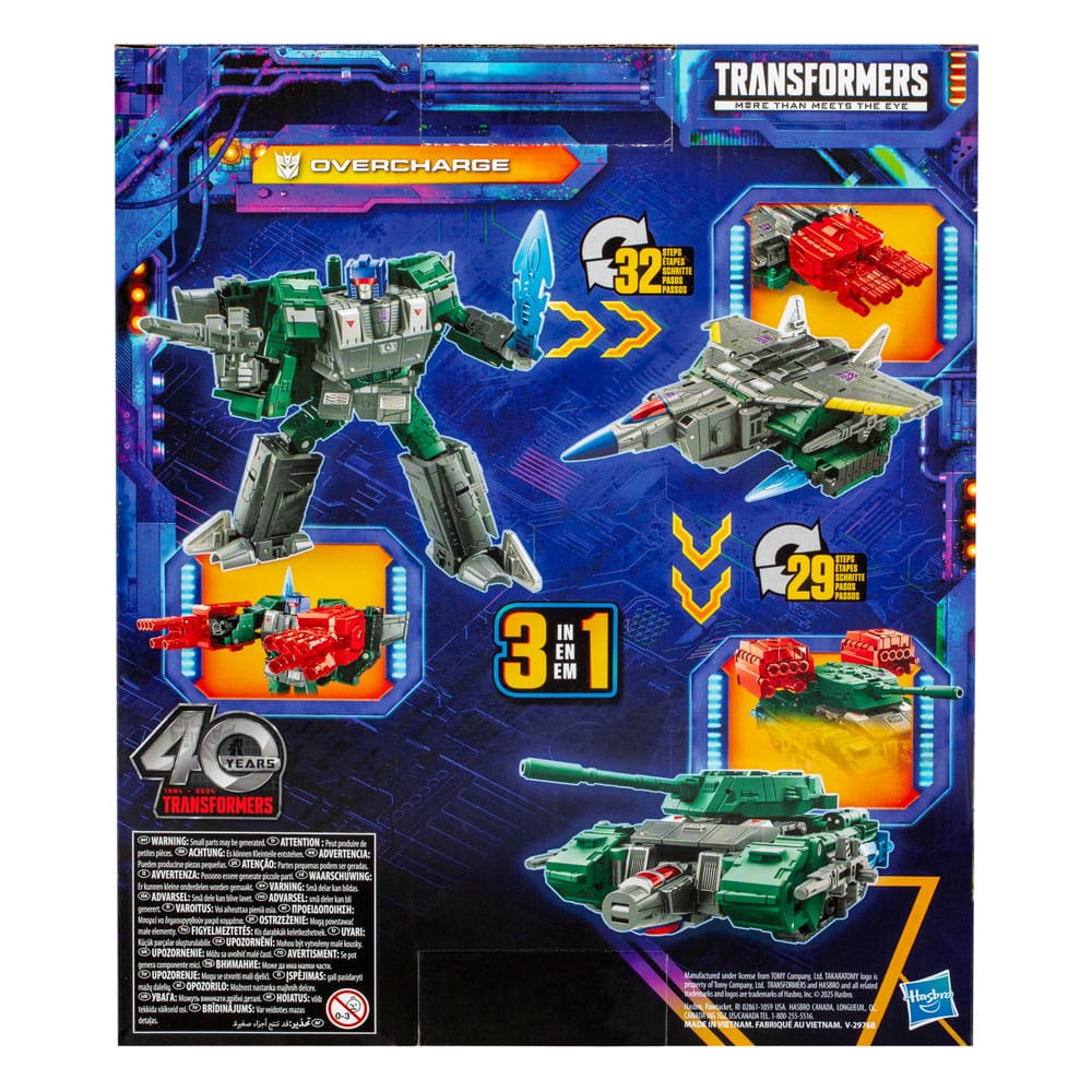 Transformers Generations Legacy United Leader Class figurine Overcharge 19 cm