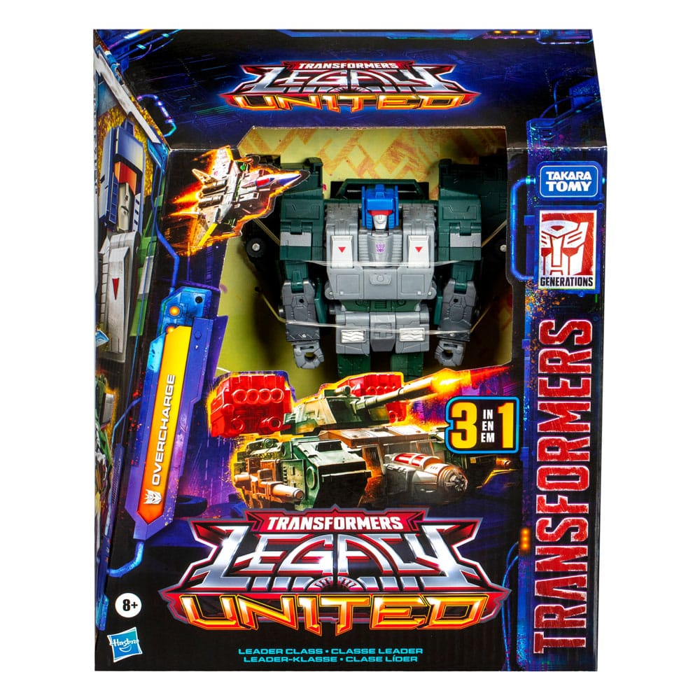 Transformers Generations Legacy United Leader Class figurine Overcharge 19 cm
