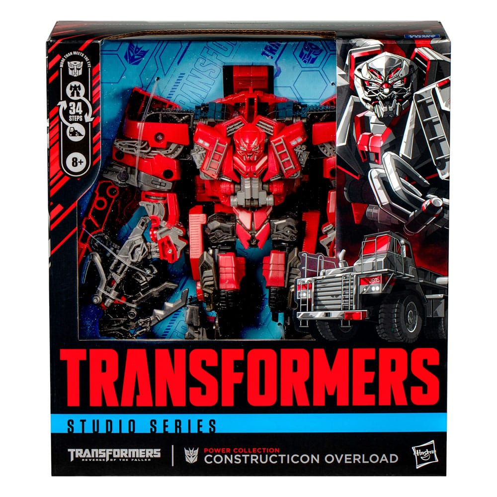 Transformers 2 : La Revanche Studio Series Leader Class figurine Power Collection Constructicon Overload 22 cm