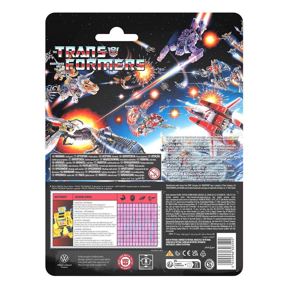 The Transformers Retro G1 figurine Autobot Bumblebee 12 cm