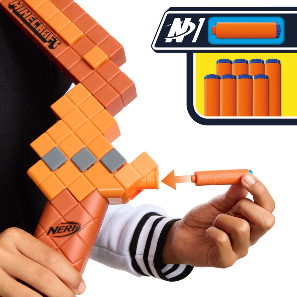 Minecraft NERF arc lance-fléchettes