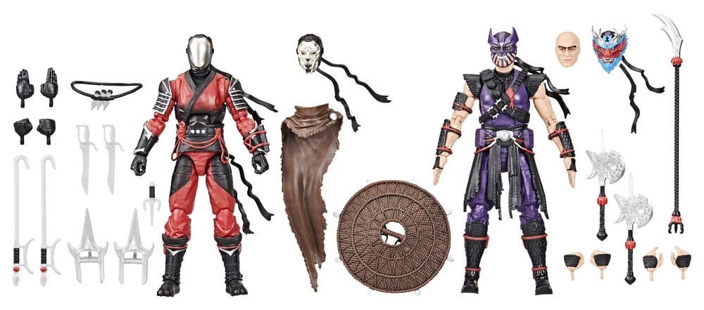 G.I. Joe Classified Series pack de 2 figurines #160 Cobra Ninjas Slice & Dice 15 cm
