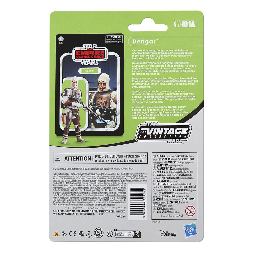 Star Wars Episode V Vintage Collection figurine Dengar 10 cm