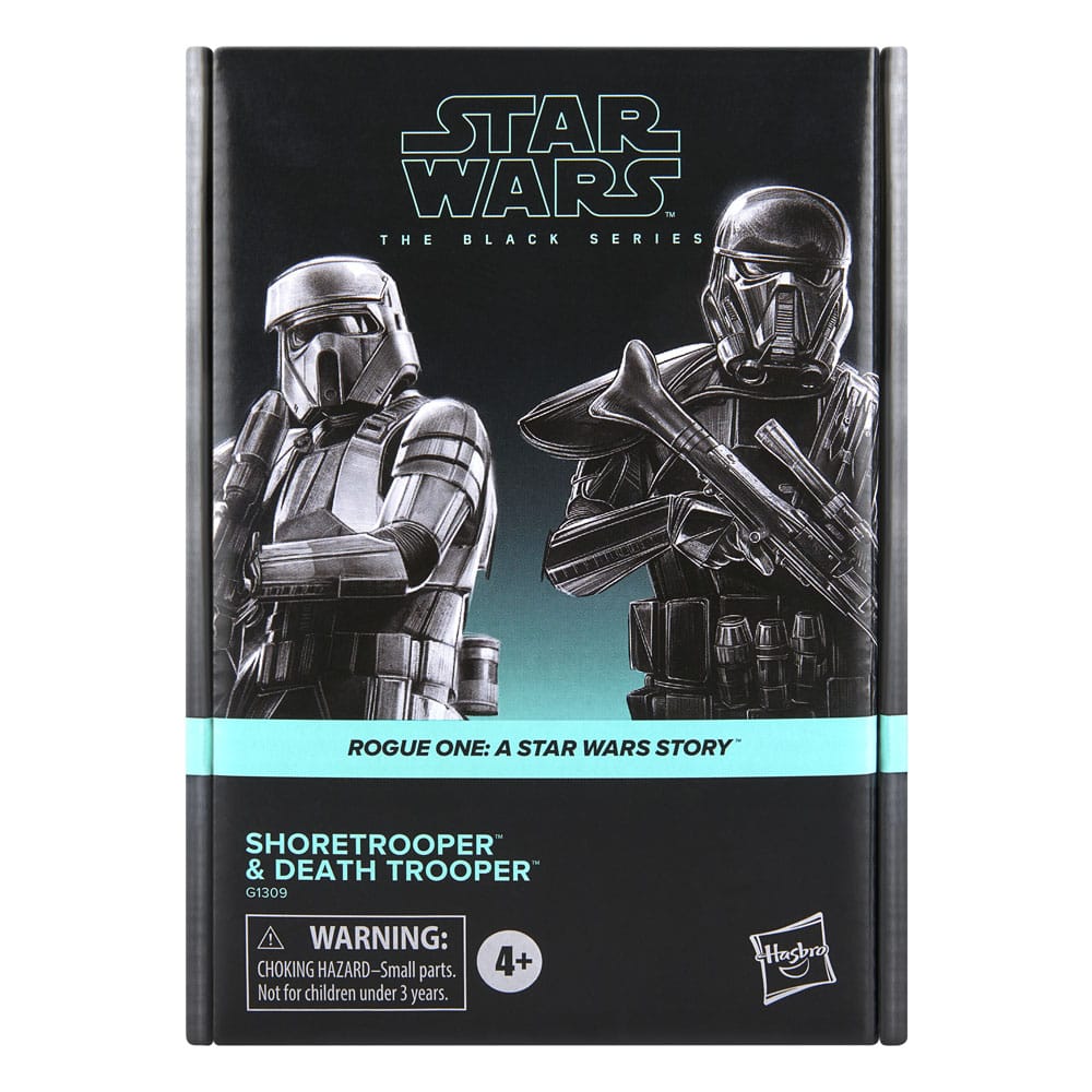 Star Wars: Rogue One Black Series pack 2 figurines Shoretrooper & Death Trooper 15 cm