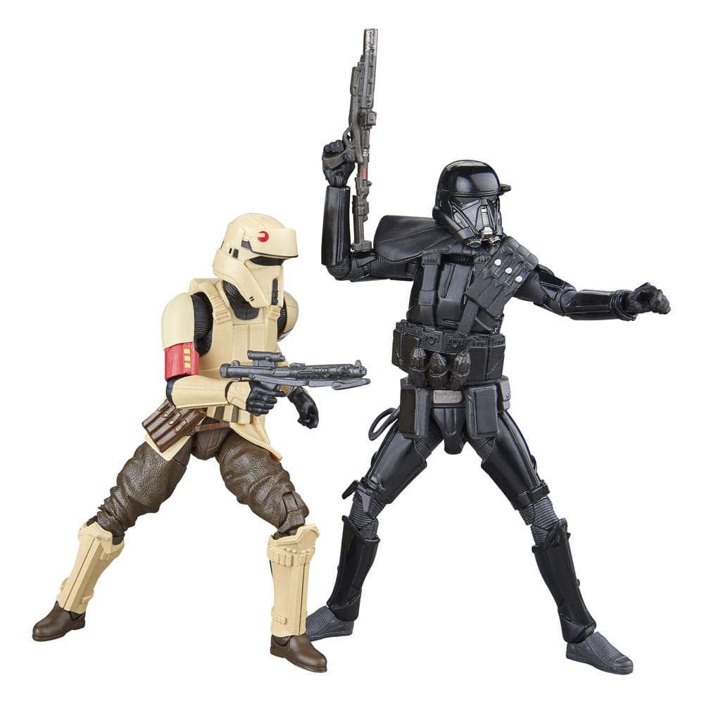 Star Wars: Rogue One Black Series pack 2 figurines Shoretrooper & Death Trooper 15 cm