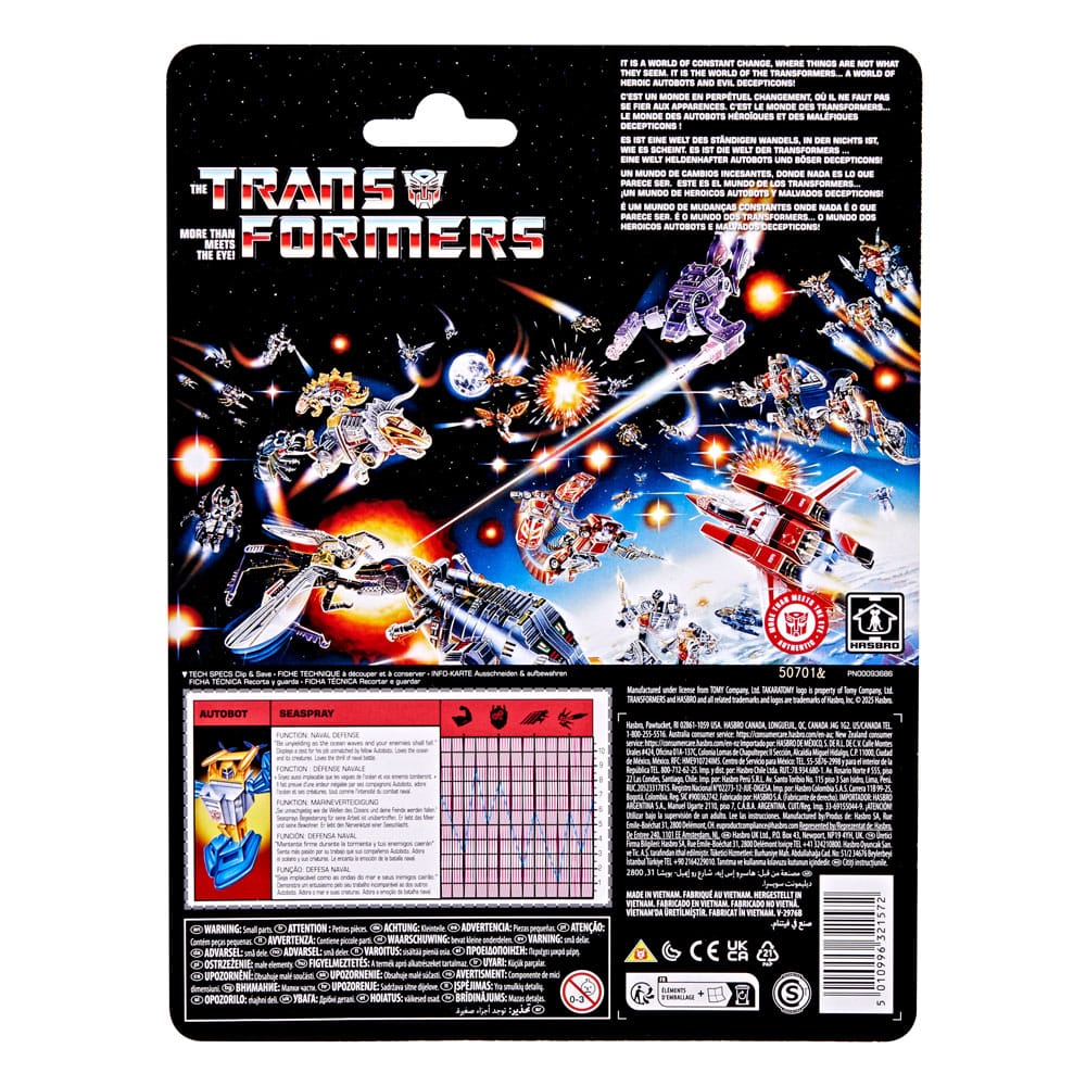The Transformers Retro G1 figurine Autobot Seaspray 13 cm