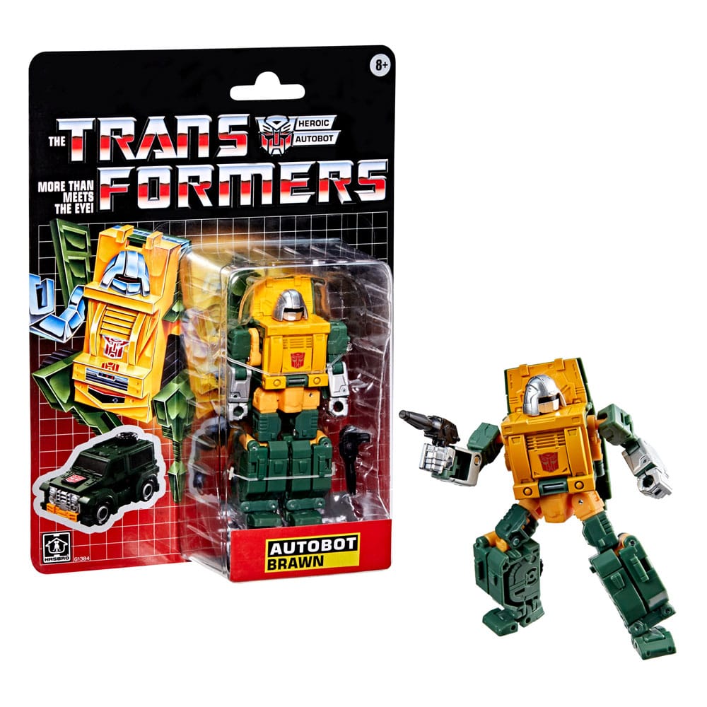 The Transformers Retro G1 figurine Autobot Brawn 13 cm