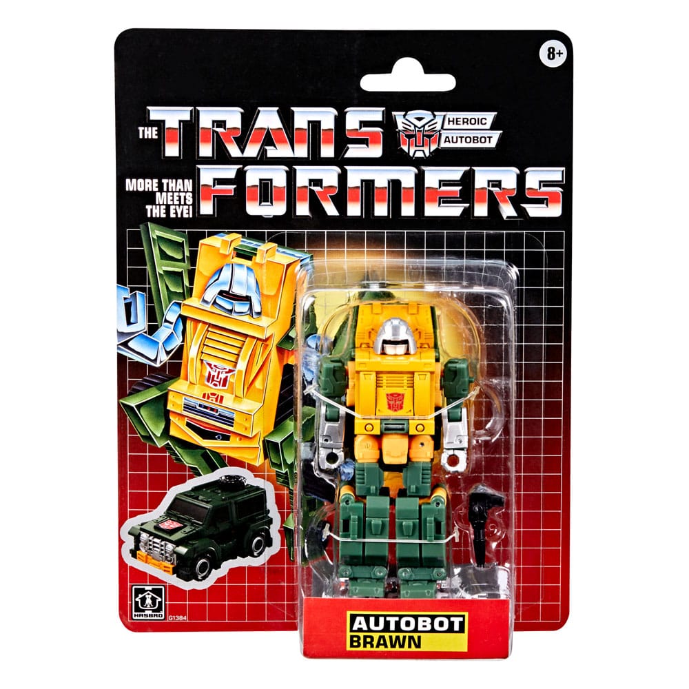 The Transformers Retro G1 figurine Autobot Brawn 13 cm