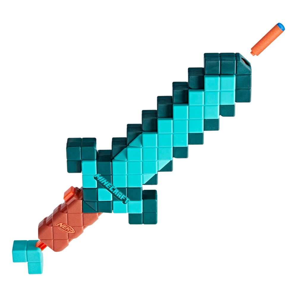 Minecraft NERF épée en diamant lance-fléchettes