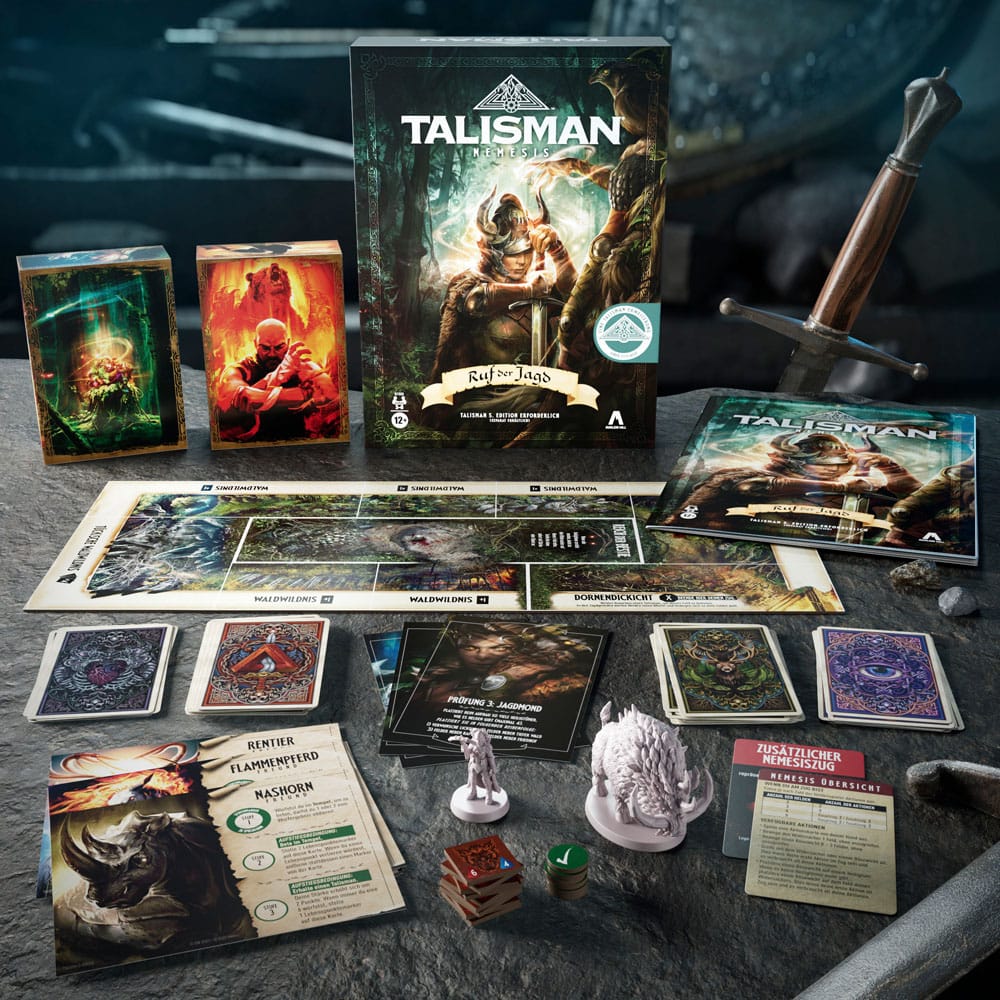 Talisman: Nemesis extension jeu de plateau Ruf der Jagd *ALLEMAND*
