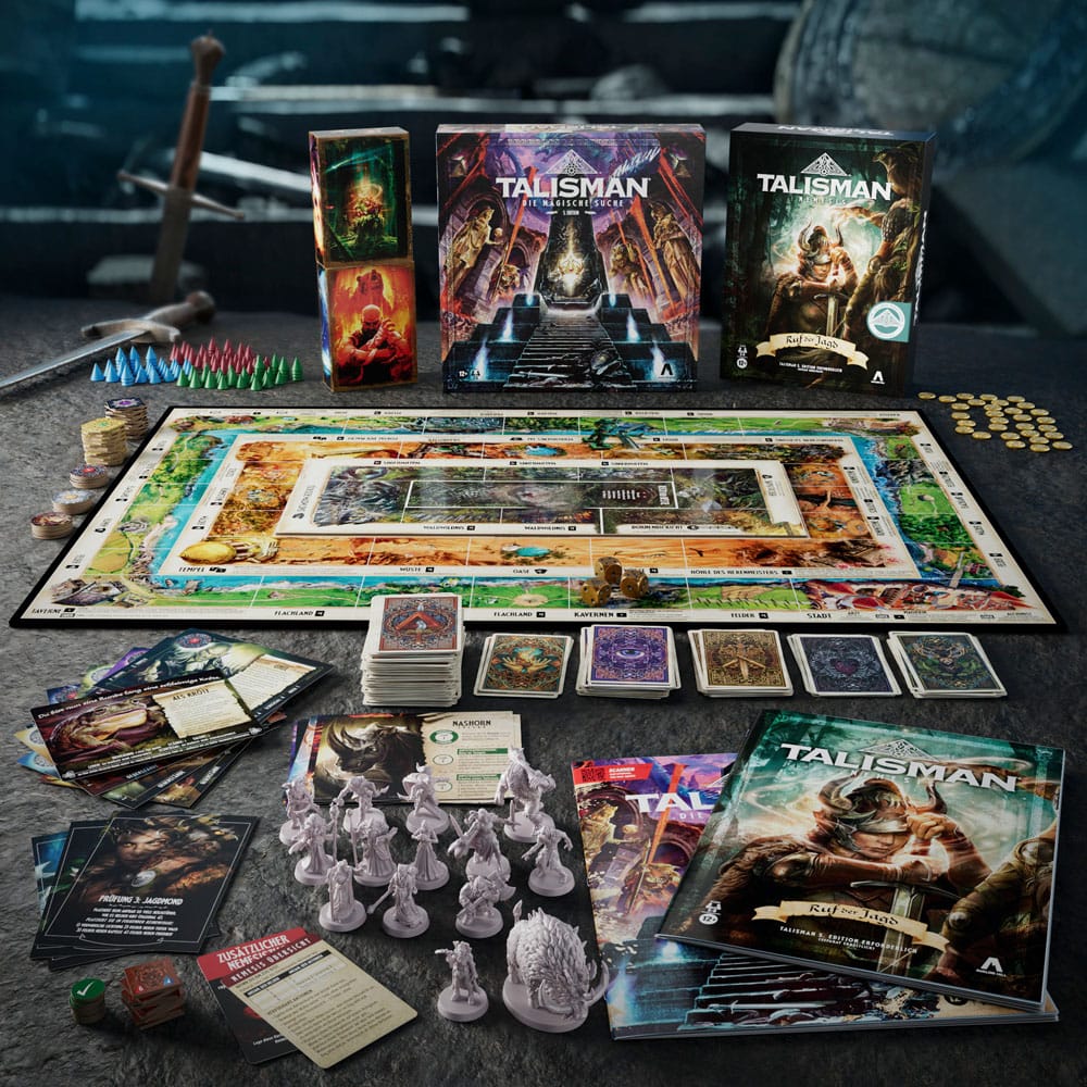 Talisman: Nemesis extension jeu de plateau Ruf der Jagd *ALLEMAND*