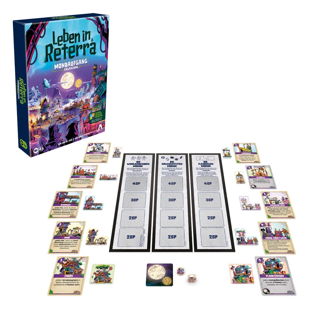 Leben in Reterra extension jeu de plateau Mondaufgang *ALLEMAND*