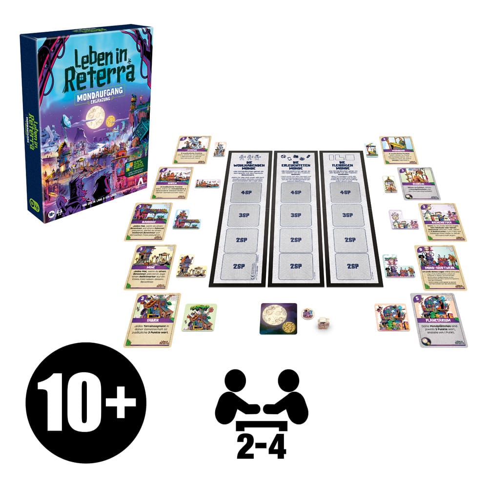 Leben in Reterra extension jeu de plateau Mondaufgang *ALLEMAND*