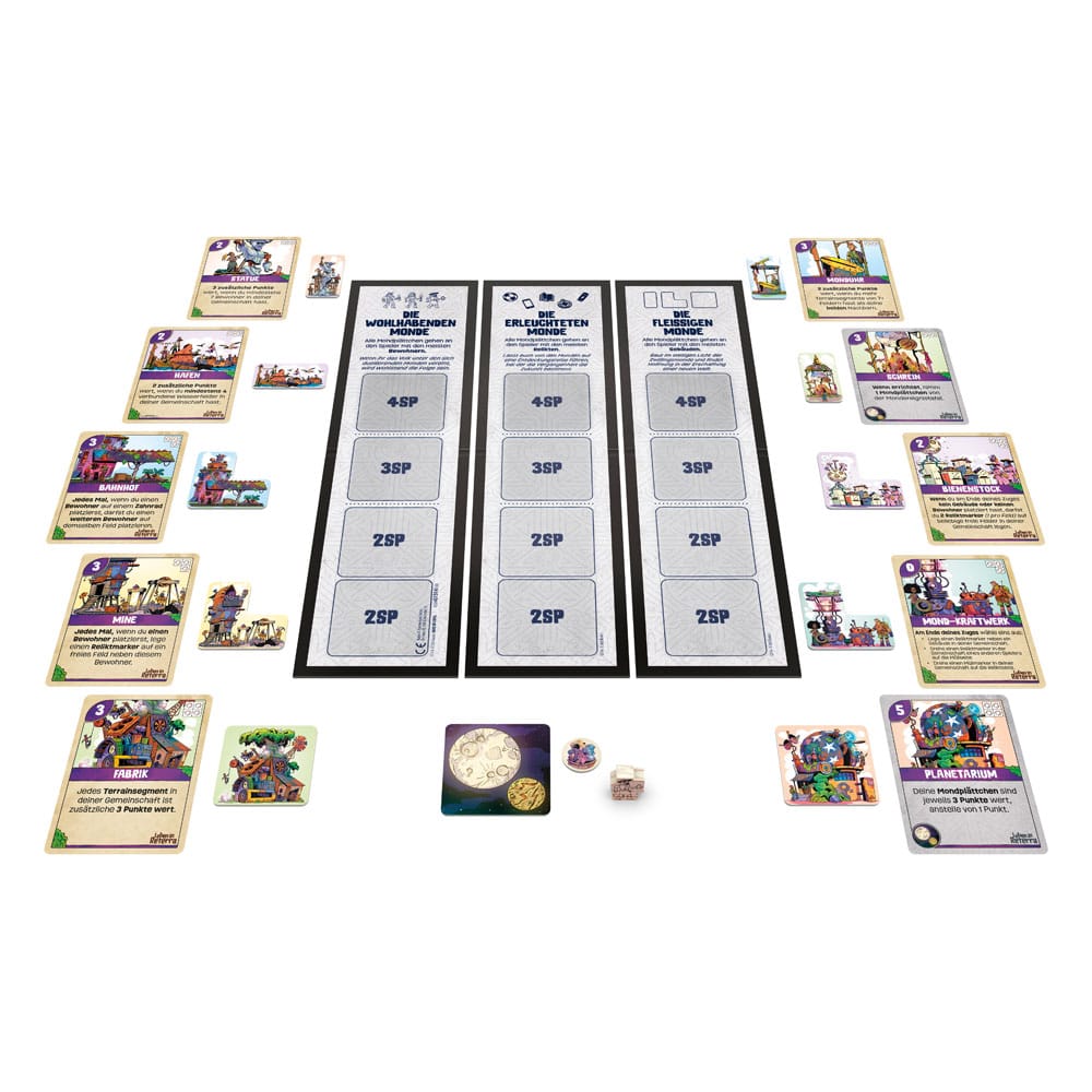 Leben in Reterra extension jeu de plateau Mondaufgang *ALLEMAND*