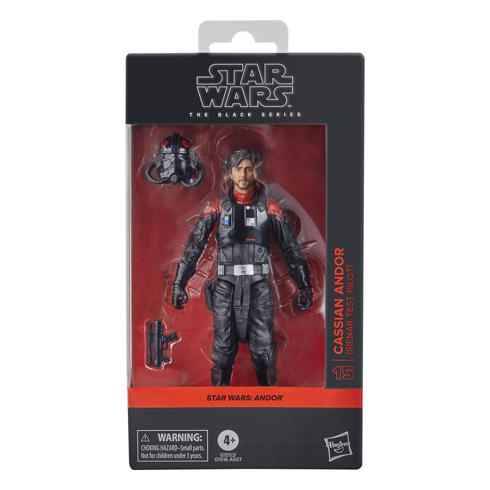 Star Wars: Andor Black Series figurine Cassian Andor (Sienar Test Pilot) 15 cm