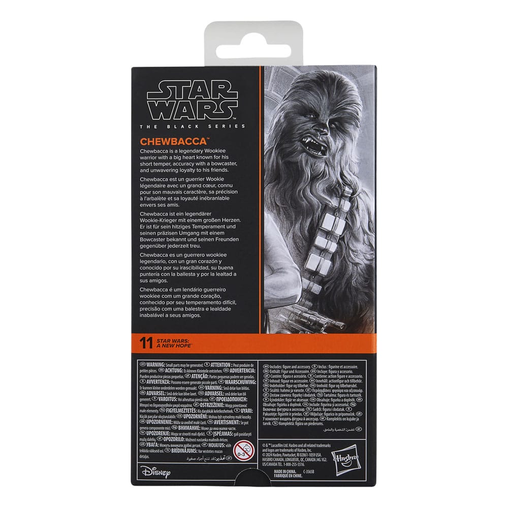 Star Wars Episode IV Black Series figurine Chewbacca 15 cm