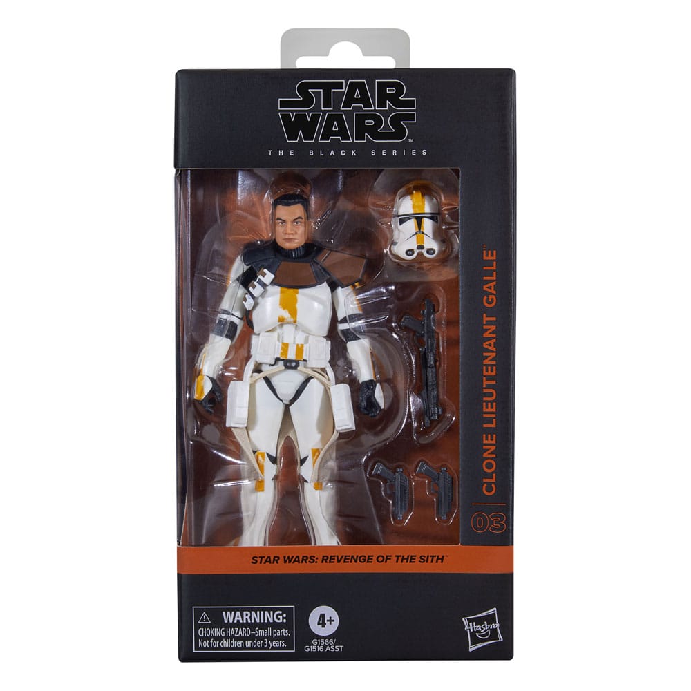 Star Wars Episode III Black Series figurine Clone Lieutenant Galle 15 cm