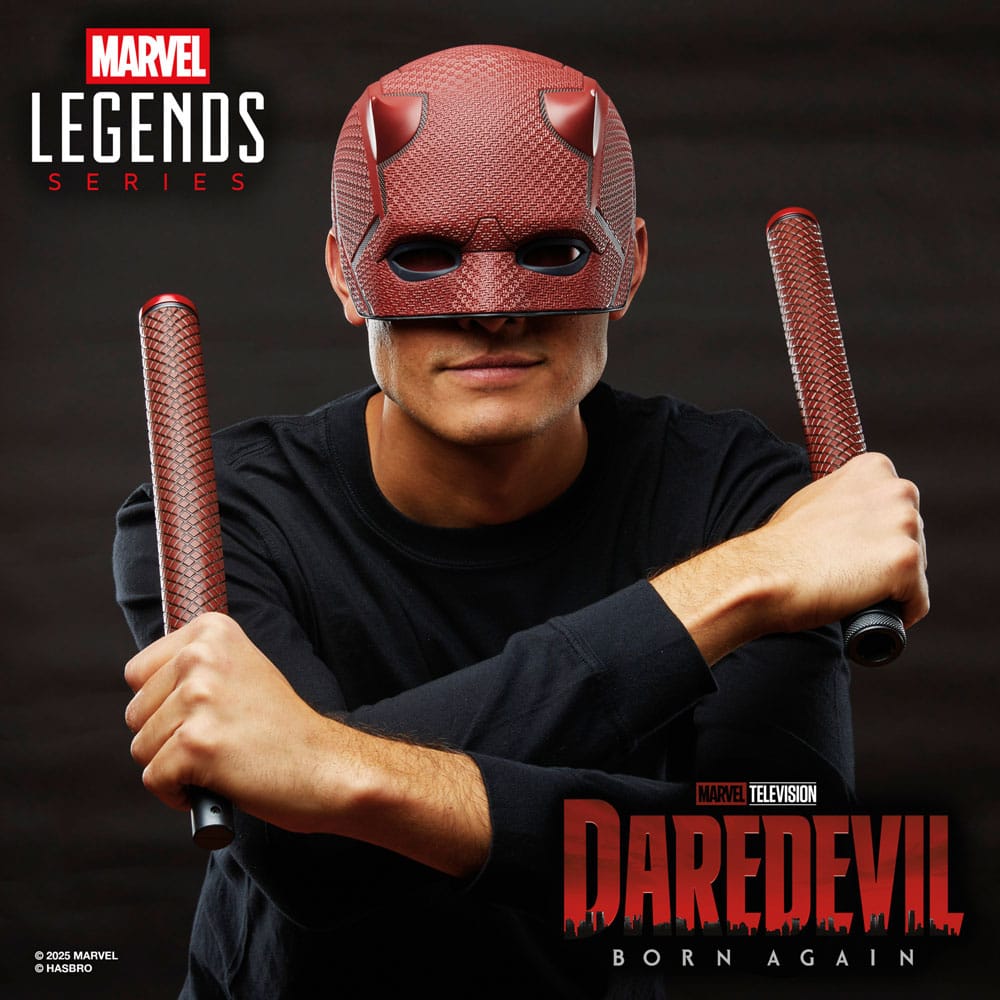 Daredevil: Born Again matraque et masque de Cosplay Premium