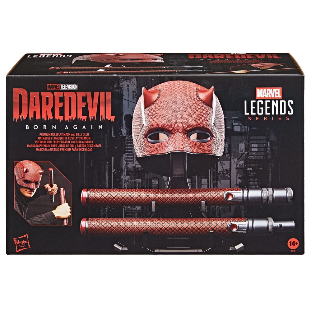 Daredevil: Born Again matraque et masque de Cosplay Premium