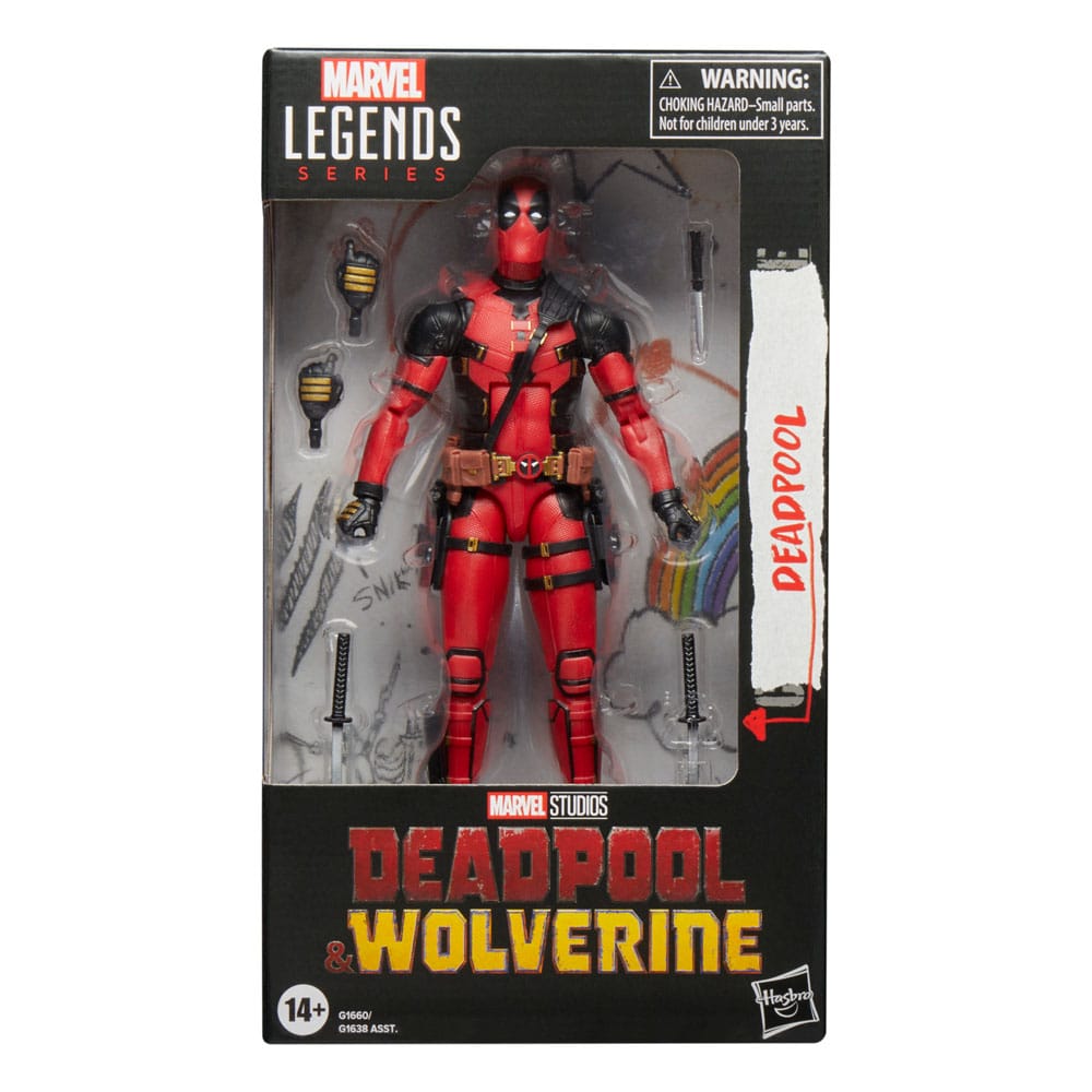 Deadpool & Wolverine Marvel Legends figurine Deadpool 15 cm