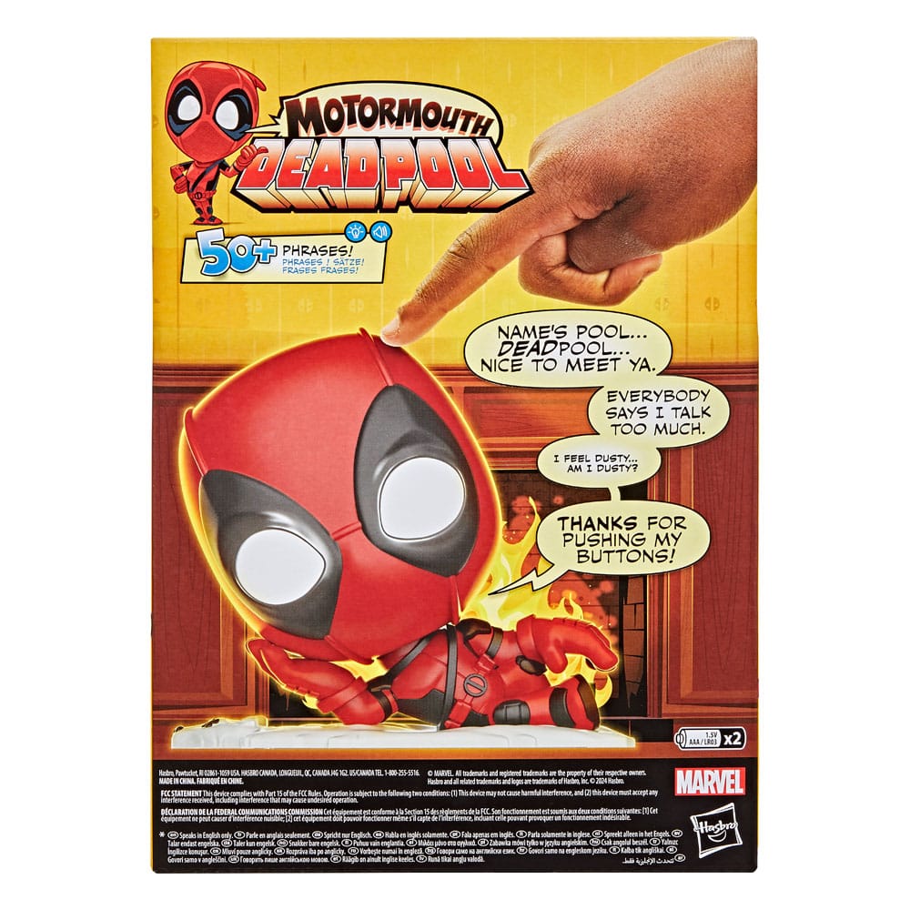 Marvel figurine électronique Motormouth Deadpool 13 cm