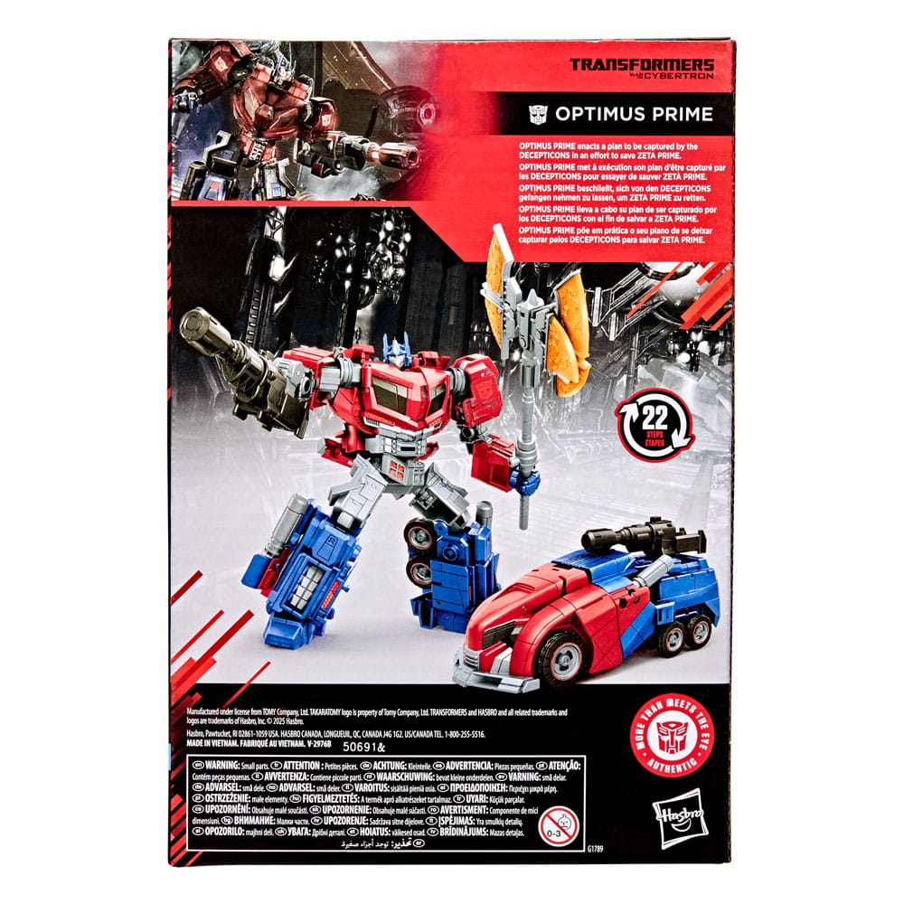 Transformers: War for Cybertron Studio Series Voyager Class figurine Optimus Prime 16 cm