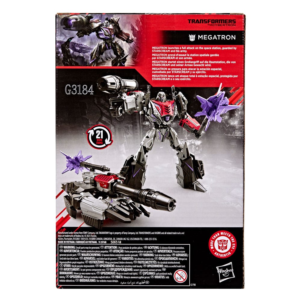 Transformers: War for Cybertron Studio Series Voyager Class figurine Megatron 16 cm
