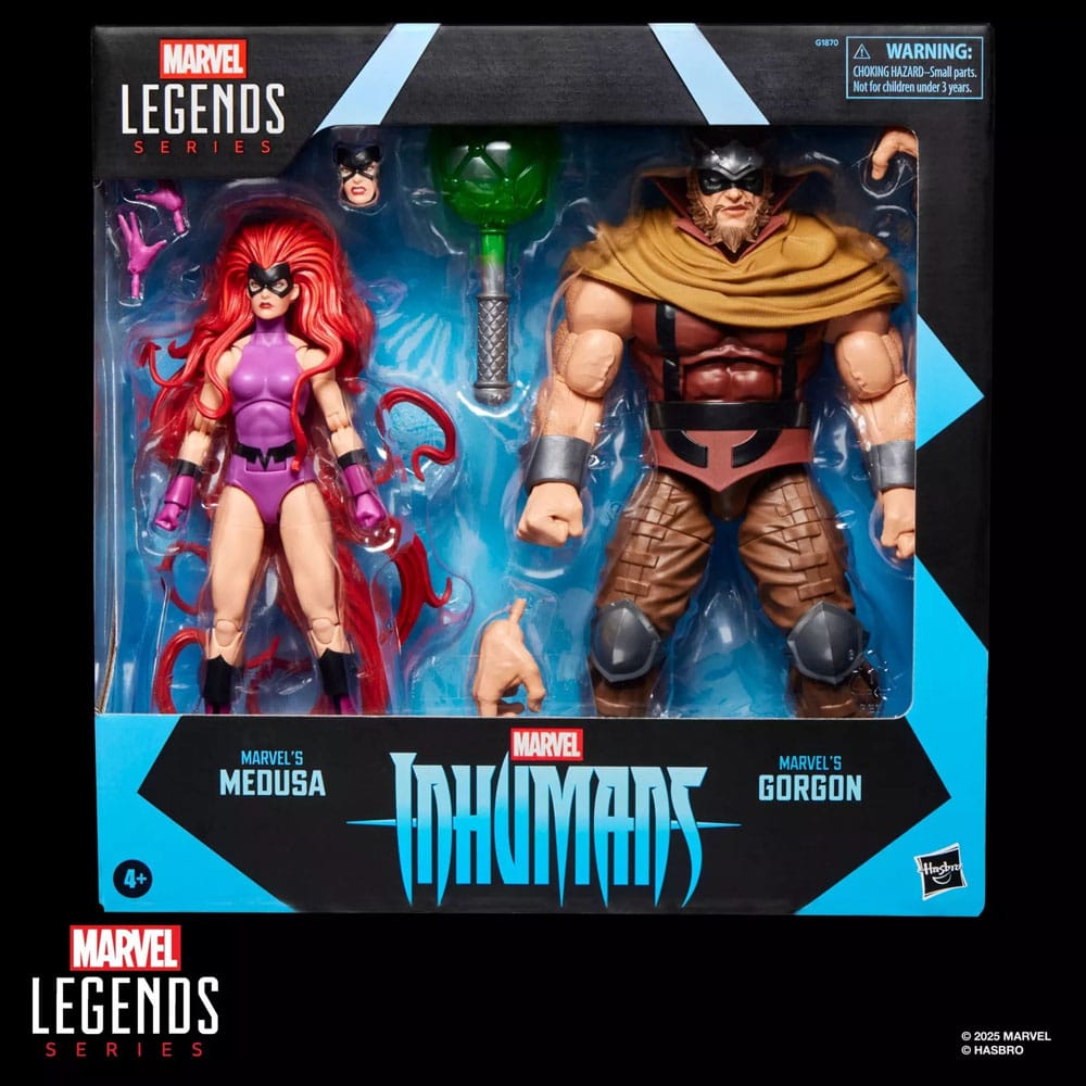 Inhumans Marvel Legends pack 2 figurines Marvel's Medusa & Marvel's Gorgon 15 cm