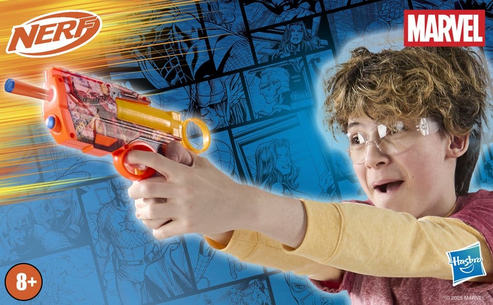 Marvel NERF blaster à fléchettes Iron Man