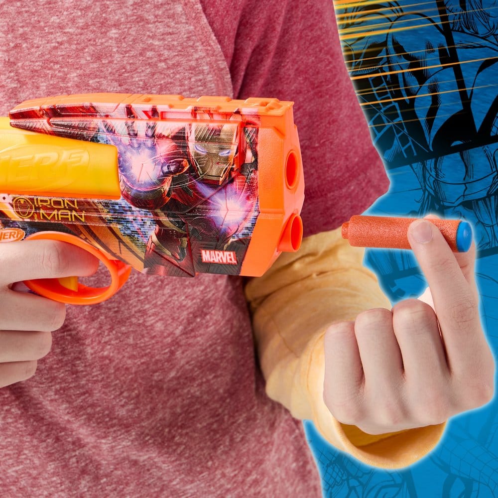 Marvel NERF blaster à fléchettes Iron Man
