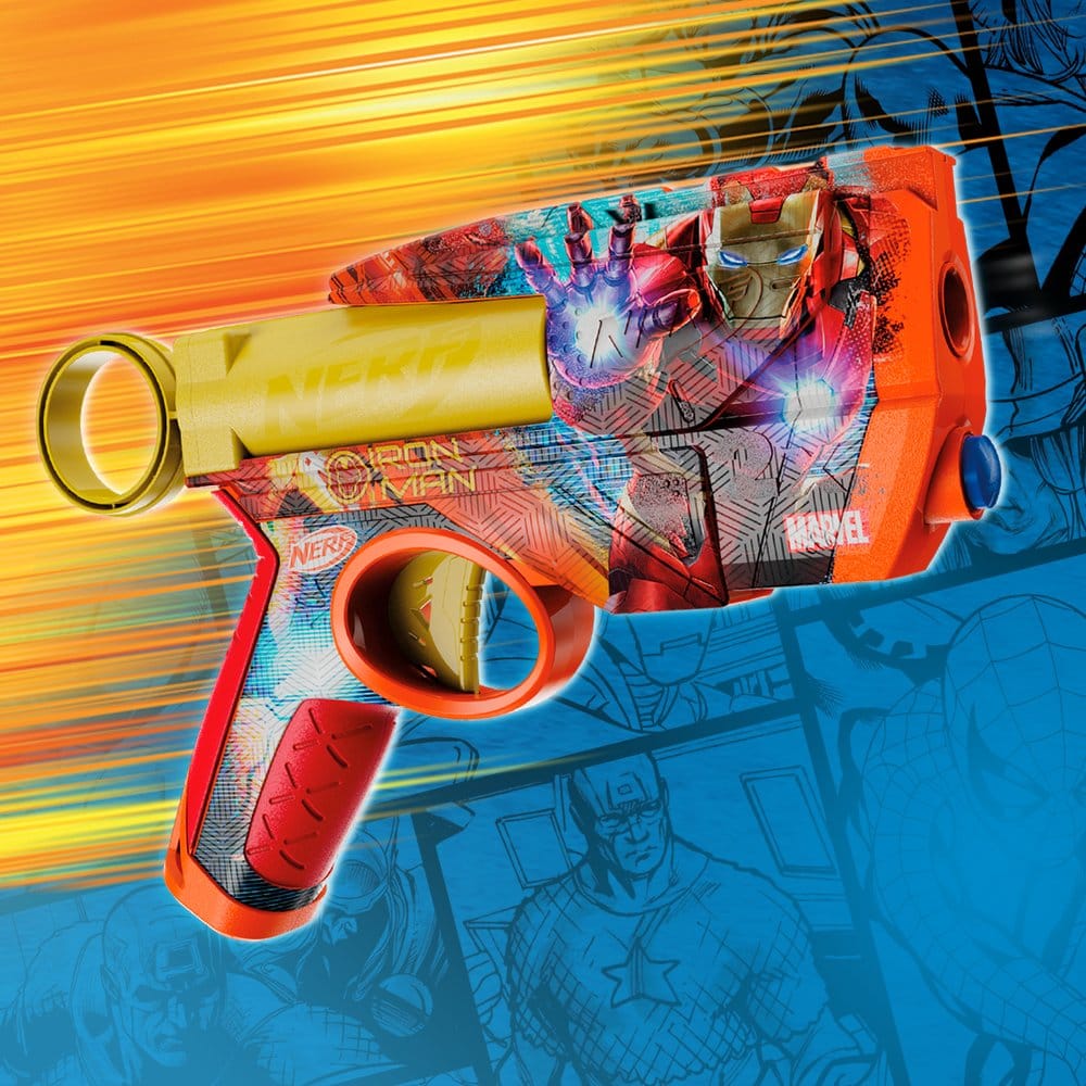 Marvel NERF blaster à fléchettes Iron Man