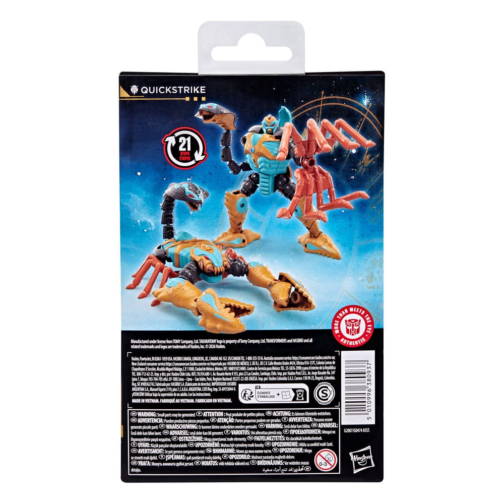 Transformers Age of the Primes Deluxe Class figurine Quickstrike 14 cm